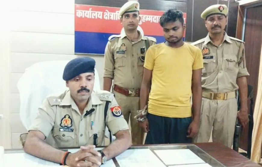 फर्जी आधार कार्ड से पैसे निकालने के मामले में एक अभियुक्त को पुलिस ने किया गिरफ्तार