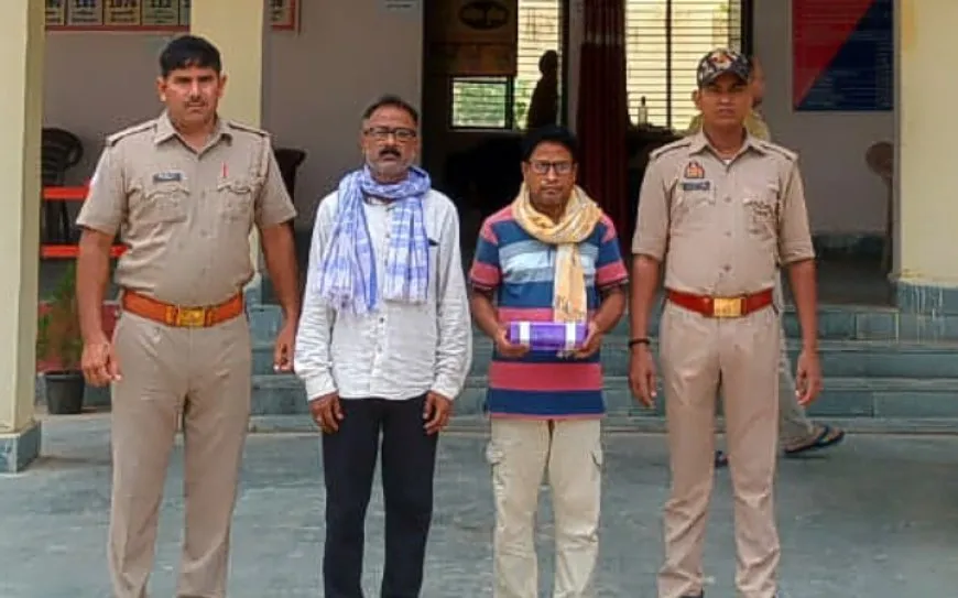 एक्शन मोड में बलिया पुलिस: महिला को गोली मारने वाला सगा भाई पिस्टल कारतूस के साथ गिरफ्तार