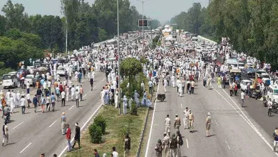 आज देशभर के किसानों का दिल्ली कूच