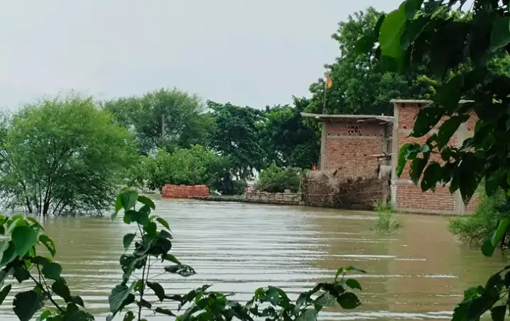 Flood in Ballia