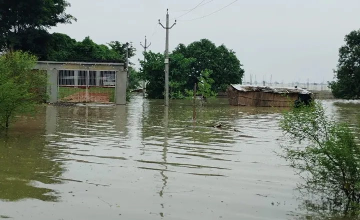 Flood in Ballia