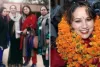 In Photo : महिला शिक्षक संघ की 'उड़ान' पर पूरी टीम के साथ अन्नू सिंह ने बलिया में मनाया जश्न