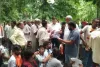 लखीमपुर-खीरी: किसानों ने दिया शपथ पत्र, बोले- जमीन जबरन ली तो करेंगे आत्मदाह