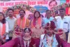 महात्मा ज्योतिबा राव फुले सेवा समिति द्वारा आयोजित सामूहिक विवाह में 46 जोड़ें दाम्पत्य सूत्र बन्धन में बंधे