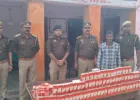 बलिया पुलिस को मिली बड़ी सफलता, सेंट्रो कार से भारी मात्रा में अवैध शराब बरामद ; एक गिरफ्तार