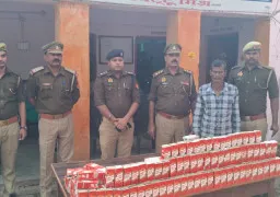 बलिया पुलिस को मिली बड़ी सफलता, सेंट्रो कार से भारी मात्रा में अवैध शराब बरामद ; एक गिरफ्तार