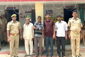 बलिया पुलिस ने 6 वारंटियों को किया गिरफ्तार