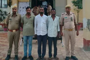 बलिया पुलिस को मिली सफलता, संगीन केस में तीन युवक गिरफ्तार