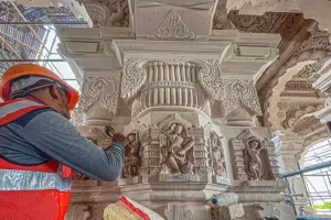 Ayodhya Shri Ram Mandir  राम मंदिर प्राण प्रतिष्ठा के लिए ट्रस्ट ने भक्तों से की अपील, जन्मभूमि का दिया खाका