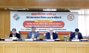 लोकसभा चुनाव 2024 की तैयारी: केन्द्रीय निर्वाचन आयोग ने लखनऊ में 6 राज्यों के सीईओ और एसपीएनओ के साथ की रीजनल कांफ्रेंस