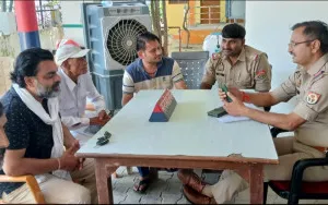 महिला के साथ अमानवीय कृत्य के मामले में थाना प्रभारी से मुलाकात कर दोषियों के खिलाफ कार्यवाही की मांग की